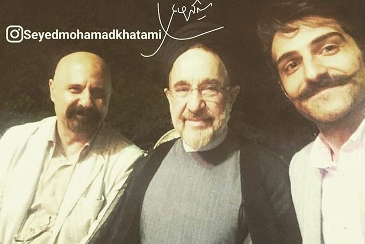 حامد داراب سید محمد خاتمی و سهیل محمودی