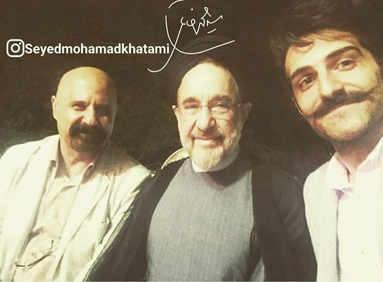 حامد داراب سید محمد خاتمی و سهیل محمودی